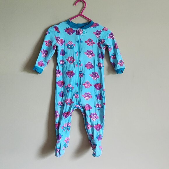 Garanimals Cute Little Footed Owl Sleeper. Size 6-9 Months - Picture 1 of 5